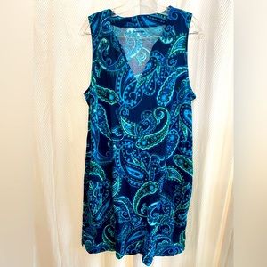 Lands’ End Paisley Summer Dress